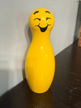 Silly Six 6 Pins Bowling Game Milton Bradley Part Piece Replacement Yellow Pin